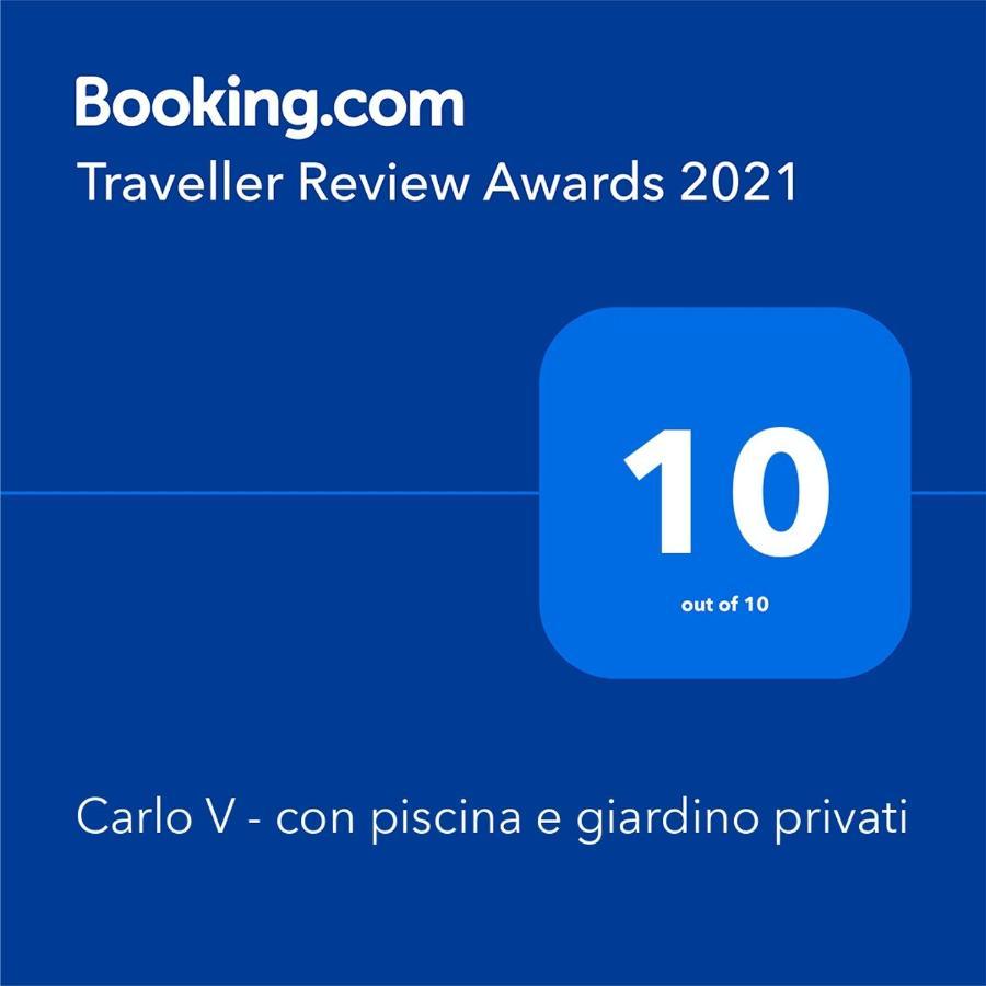 Carlo V - Con Piscina E Giardino Privati Leilighet Lecce Eksteriør bilde