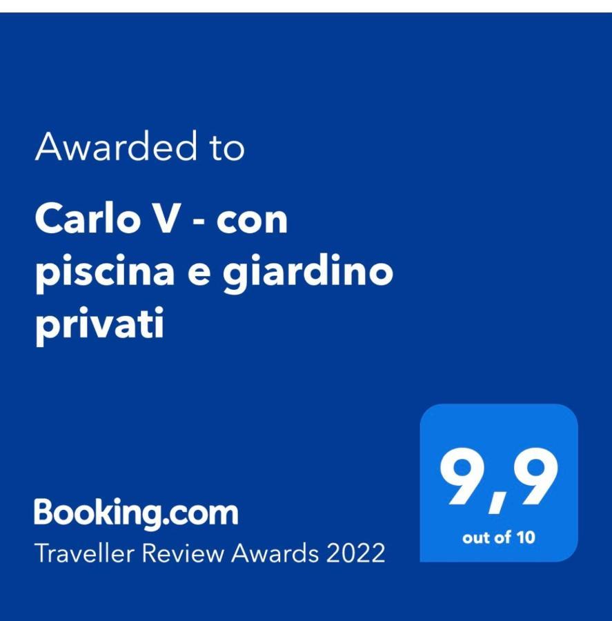 Carlo V - Con Piscina E Giardino Privati Leilighet Lecce Eksteriør bilde